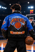 Jeff Hamilton New York Knicks Vintage Leather Jacket | Hollywood Jackets