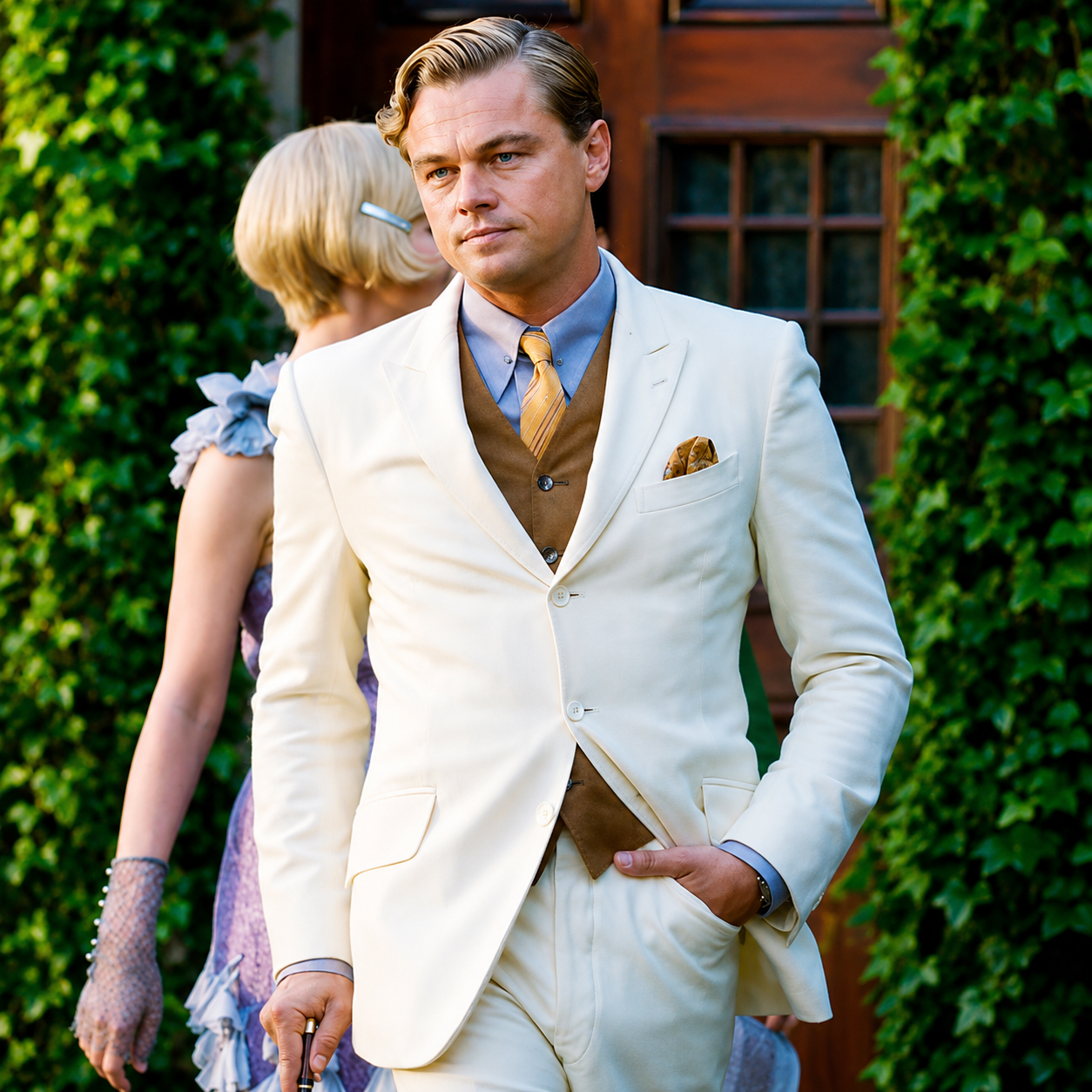 Ivory Gatsby 3 Piece Suit for Men