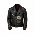 Trick or Treat Halloween Leather Jacket