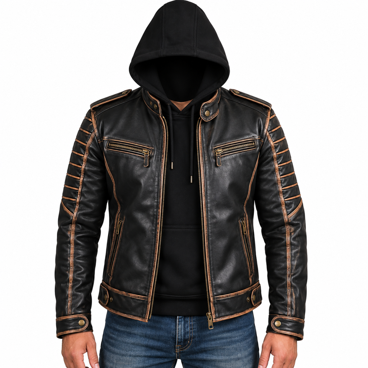 Hollywood Jackets Joker Suicide Squad Halloween Leather Jacket