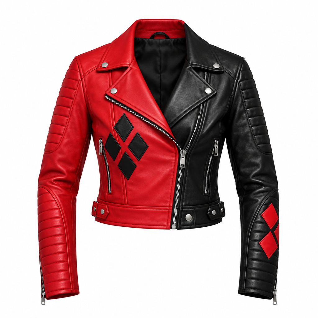 Hollywood Jackets The Suicide Squad 2021 Harley Quinn Leather Jacket