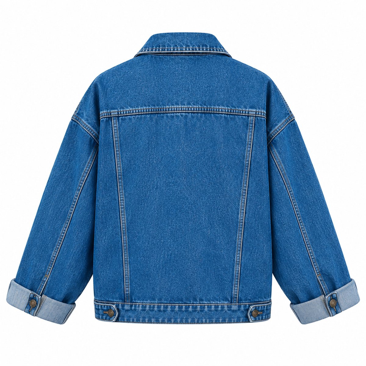 Hollywood Jackets Sky Drift Oversized Denim Jacket