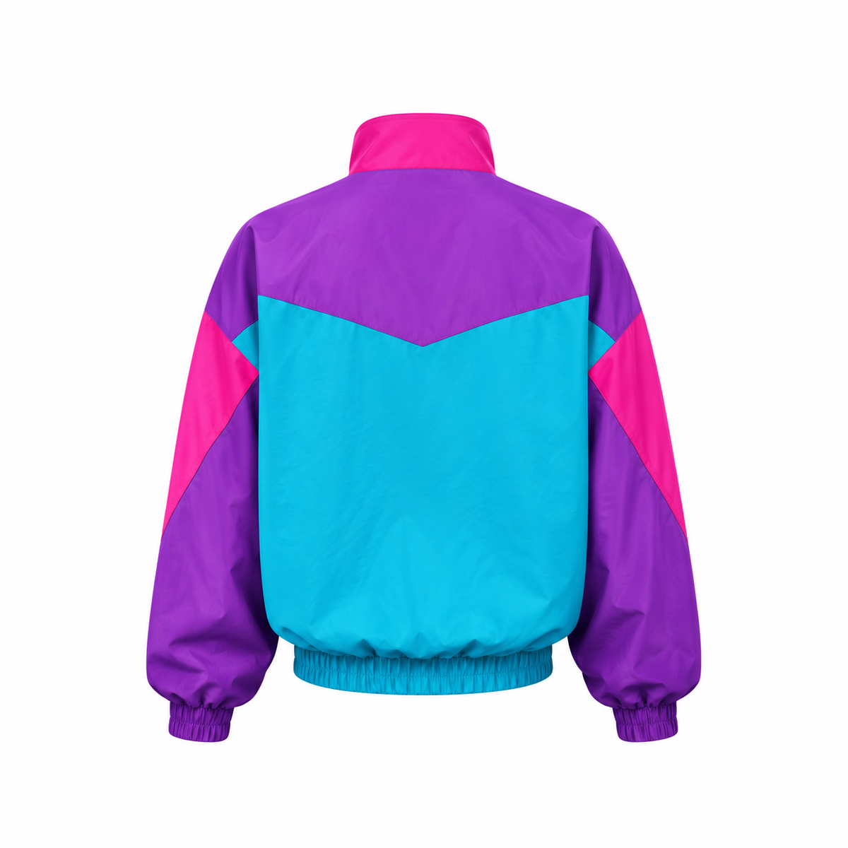 Hollywood Jackets Women’s Retro 80s Colorful Track Jacket
