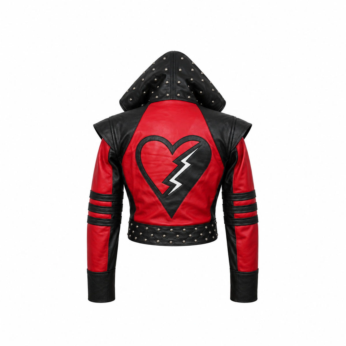 Hollywood Jackets Descendants The Rise of Red Kylie Cantrall Hooded Leather Jacket