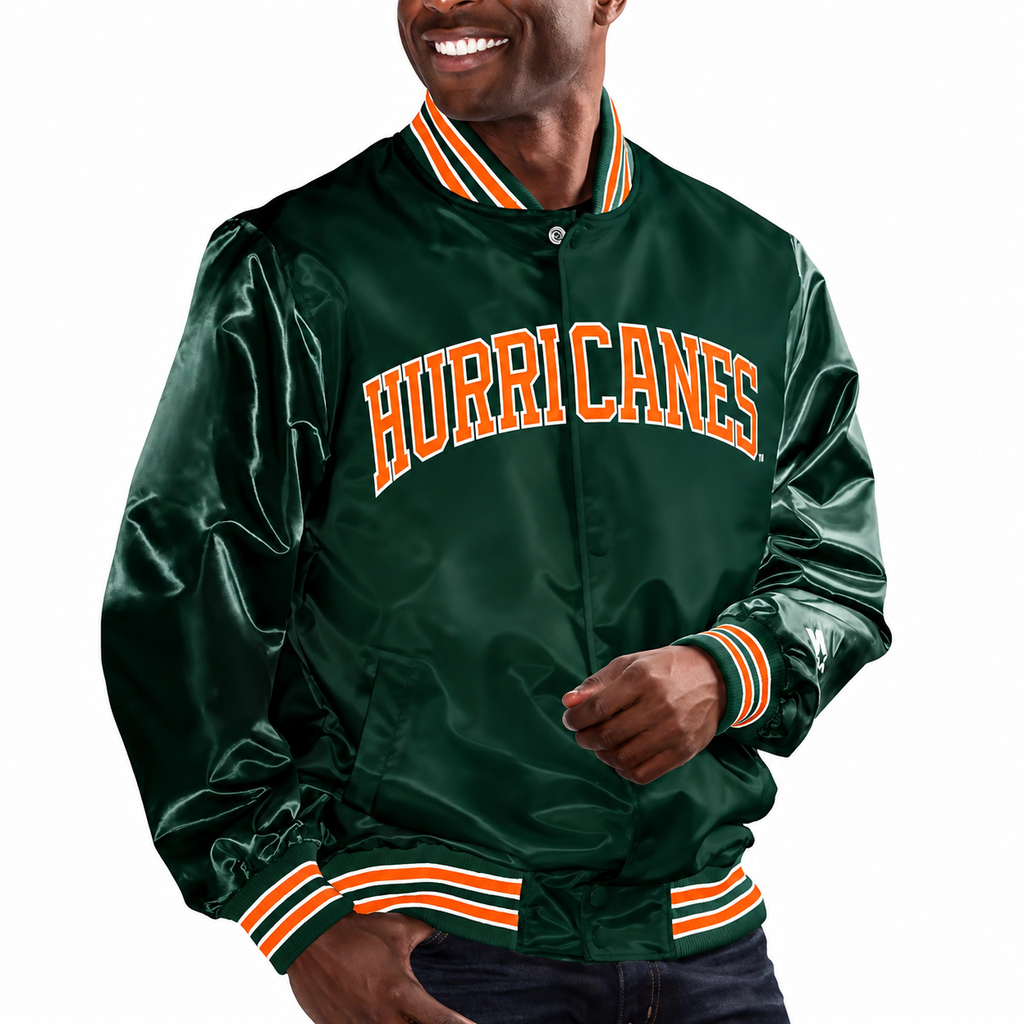 Hollywood Jackets Miami Hurricanes Starter Jacket