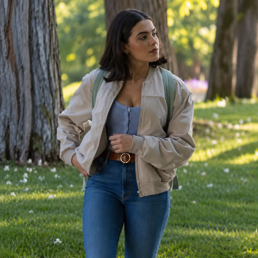 Hollywood Jackets Off Campus Hannah Wells Bomber Jacket