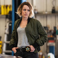 Hollywood Jackets True Detective Rachel McAdams Bomber Jacket
