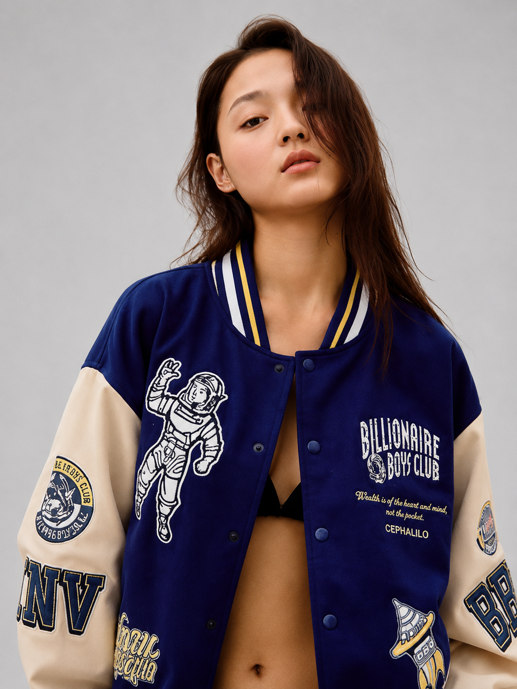 Hollywood Jacket CARNIVAL x Billionaire Boys Club Unisex Varsity Jacket