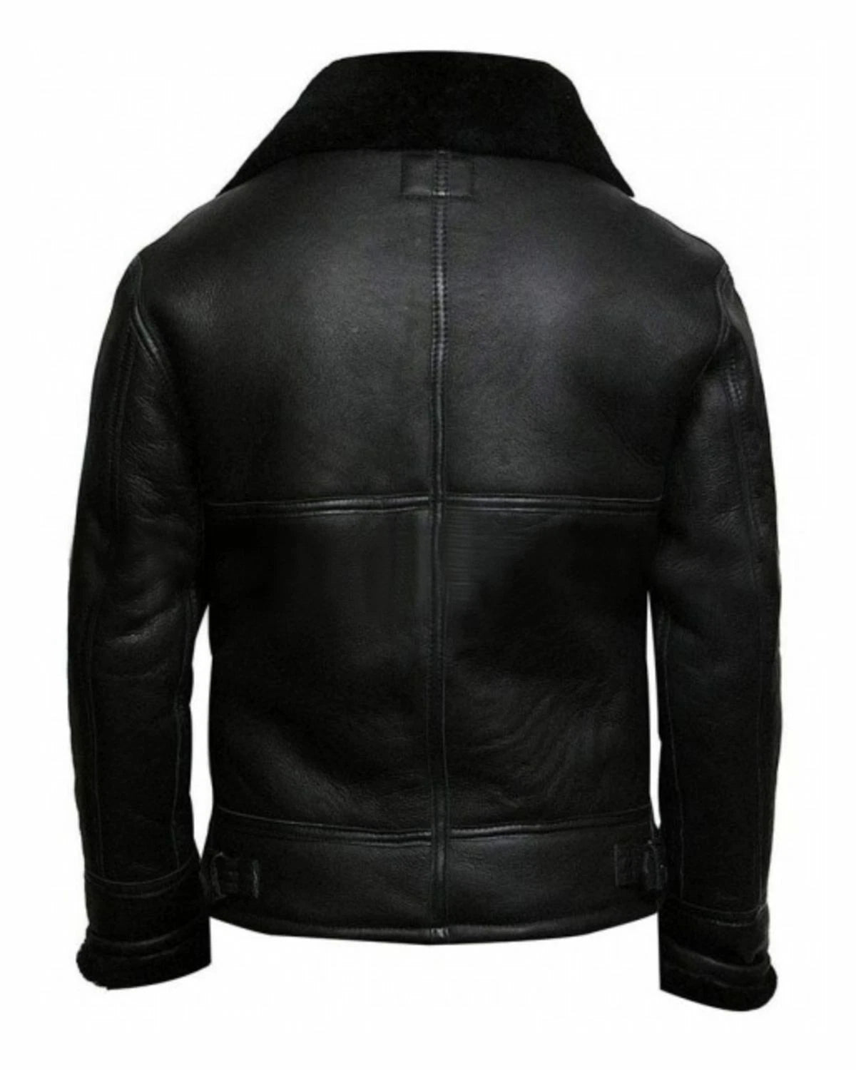 Hollywood Jacket Black B3 Pilot Aviator Bomber Jacket