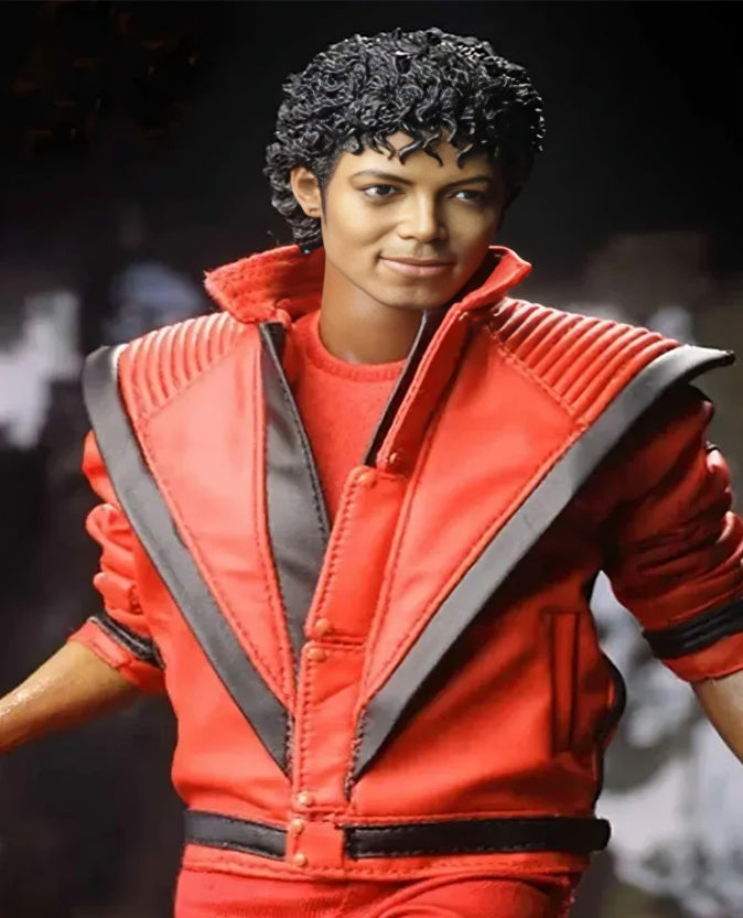 Hollywood Jacket Red Thriller Style Leather Jacket