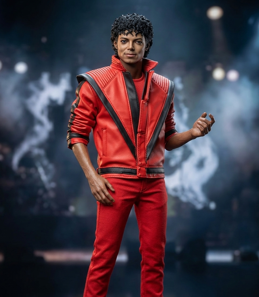 Hollywood Jacket Red Thriller Style Leather Jacket