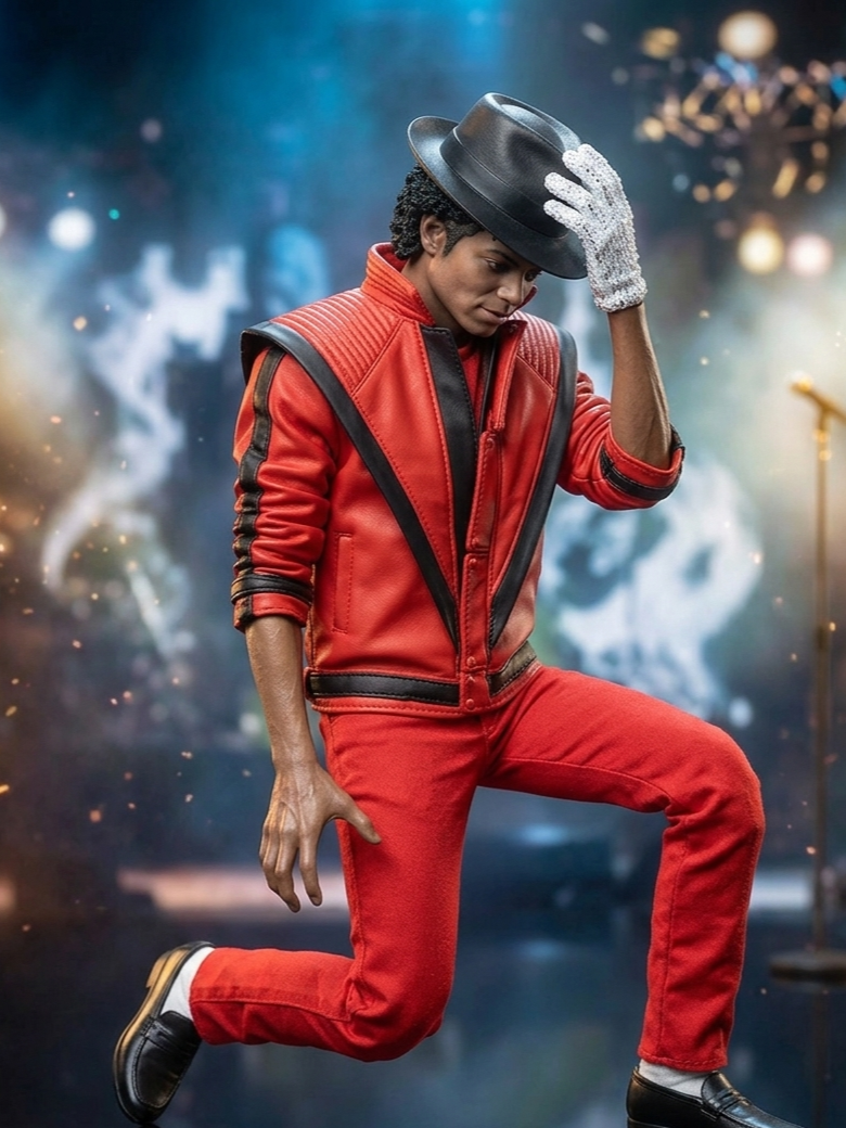 Hollywood Jacket Red Thriller Style Leather Jacket
