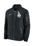 LA Dodgers Dugout Black Bomber Jacket | Men’s Varsity Baseball Jacket