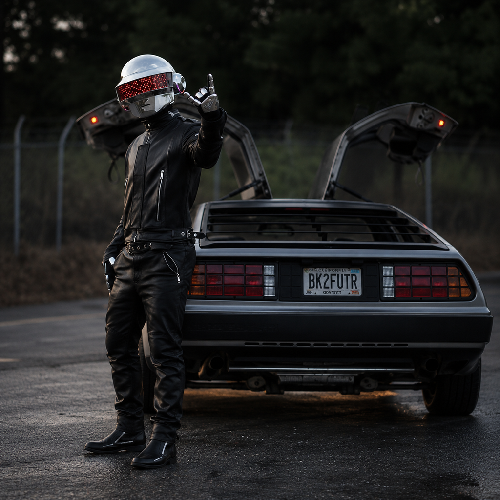 Men’s Black Leather Biker Jacket