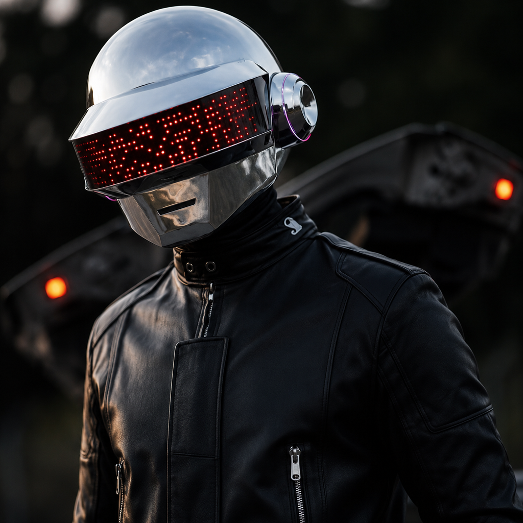 Men’s Black Leather Biker Jacket