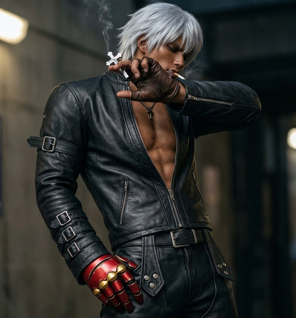 The King of Fighters '99 Yuki Matsuda Red Leather Jacket | Hollywood Jacket