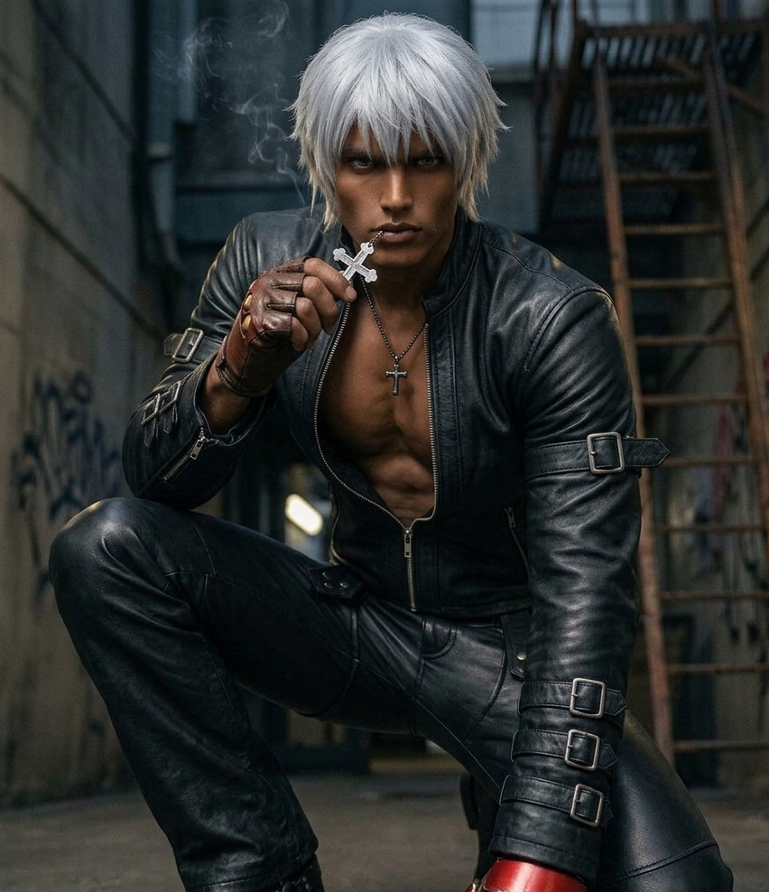 The King of Fighters '99 Yuki Matsuda Red Leather Jacket | Hollywood Jacket