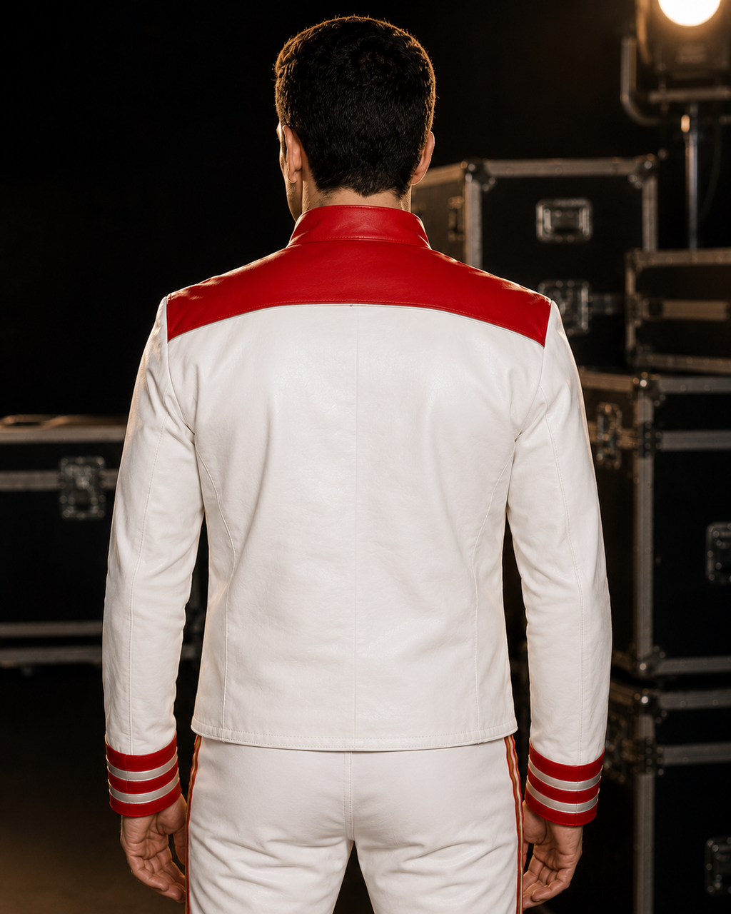 Hollywood Jackets Queen Magic Tour Freddie Mercury Leather Jacket