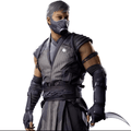 Hollywood Jackets Mortal Kombat 1 Costume Grey Smoke Vest