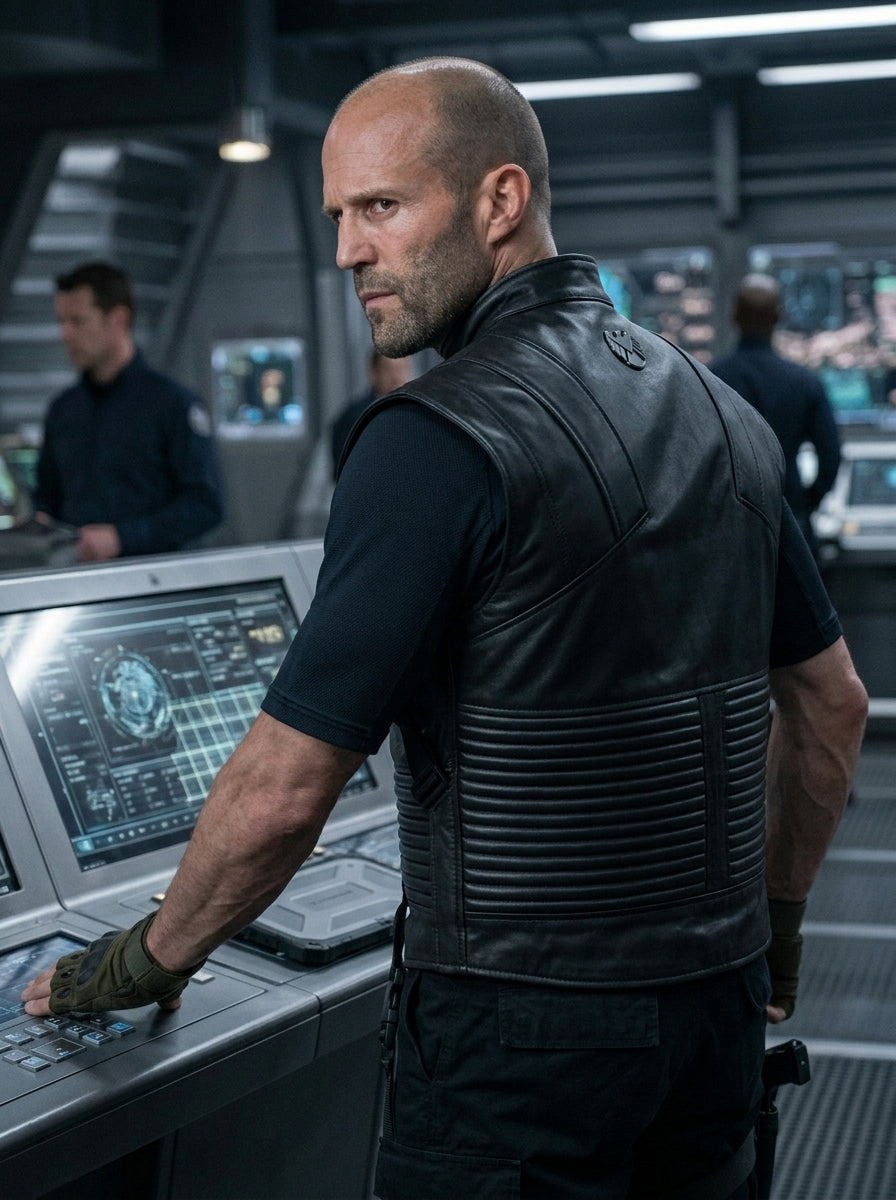 The Avengers Hawkeye Leather Vest