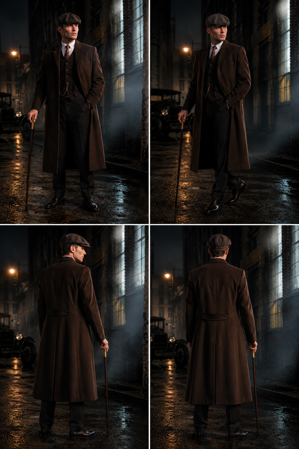 Hollywood Jackets Supernatural Dean Winchester Brown Wool Coat