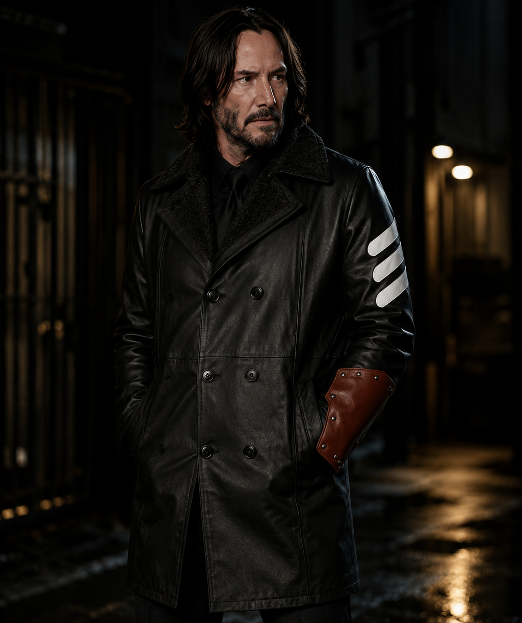 Hollywood Jackets Suicide Squad Captain Boomerang Black Leather Coat