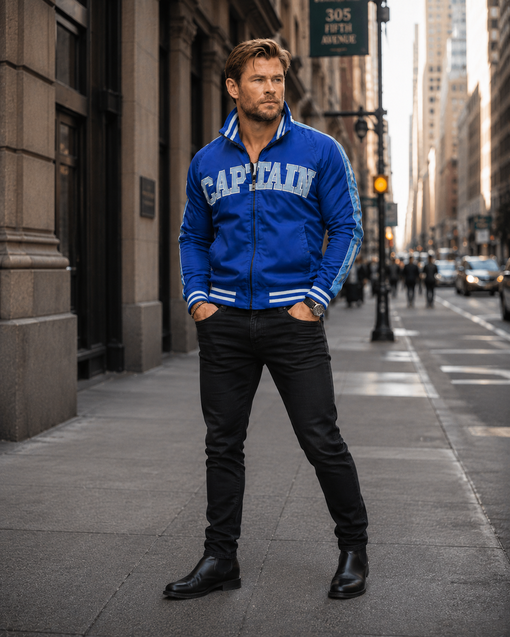 Hollywood Jackets Suicide Squad Captain Boomerang Blue Jacket