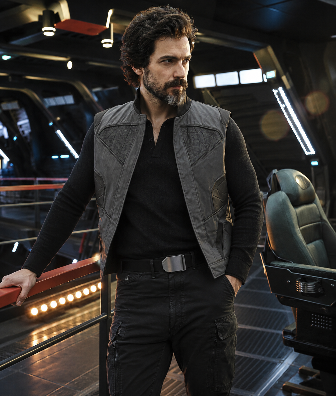 Hollywood Jackets Star Trek Picard Cristóbal Rios Vest