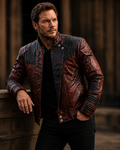 Hollywood Jackets Star-Lord Guardians of the Galaxy Vol. 2 Leather Jacket