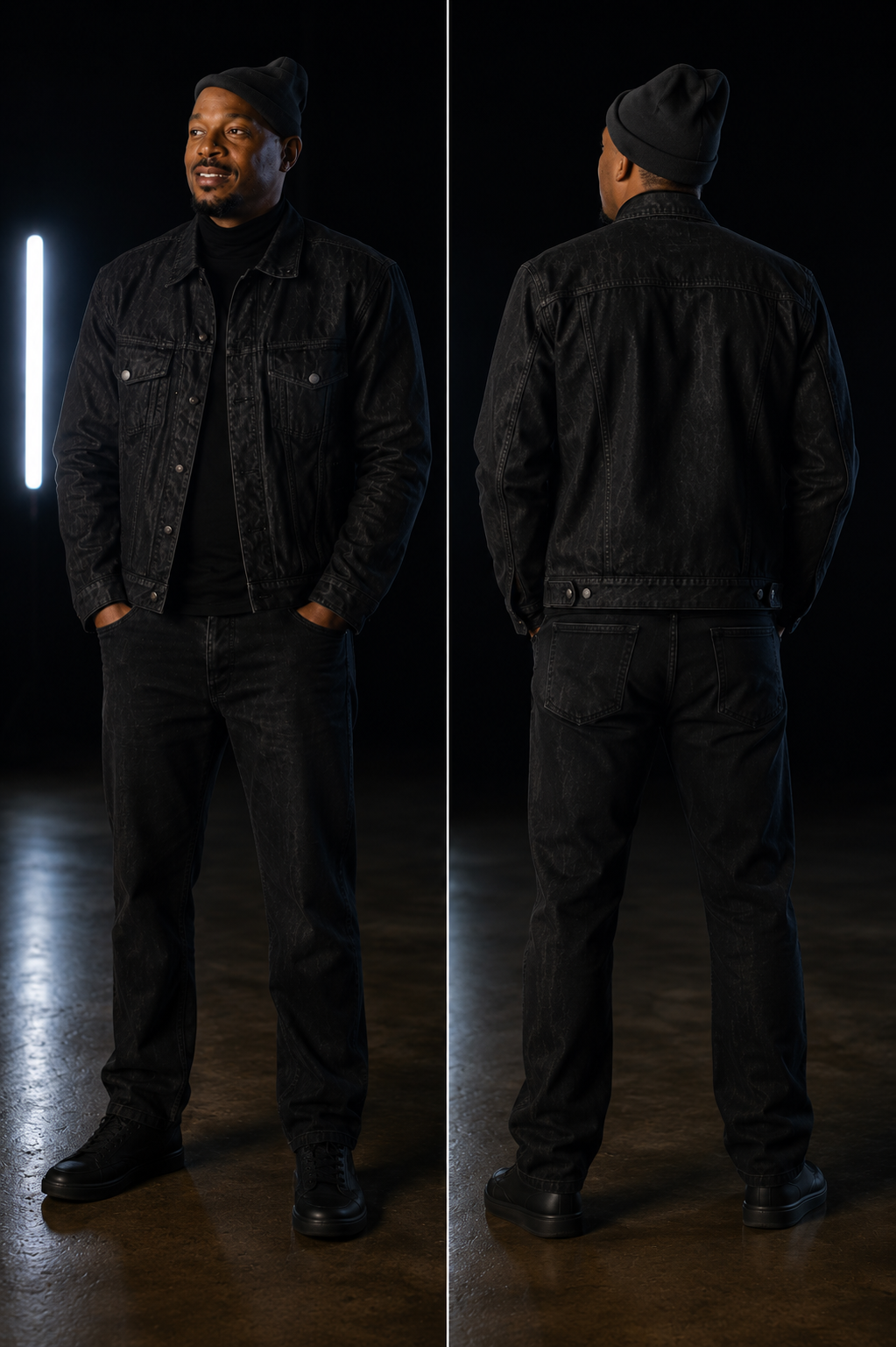 Scary Movie 6 Character Black Denim Jacket