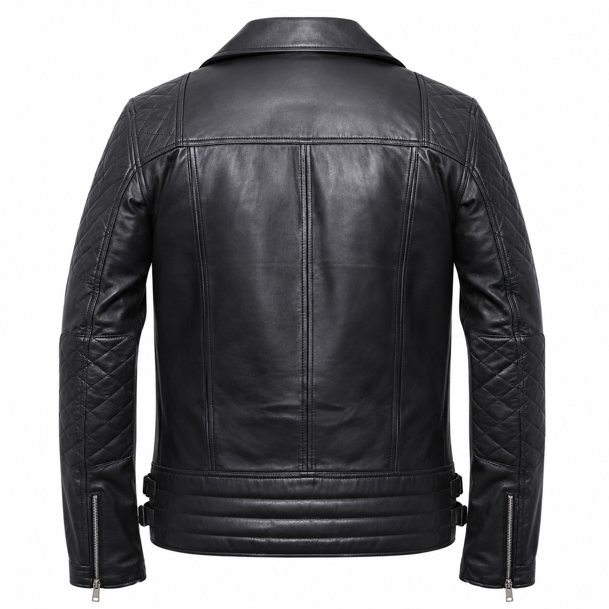 Men's All Leather Jacket, Men's Biker Leather Jackets, Men's Winter Jackets