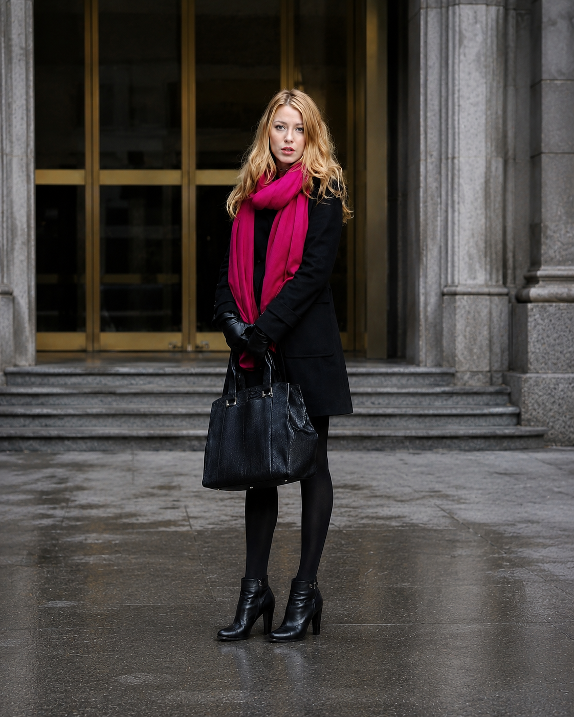 Hollywood Jackets Blake Lively Gossip Girl Serena Van Der Woodsen Wool Coat