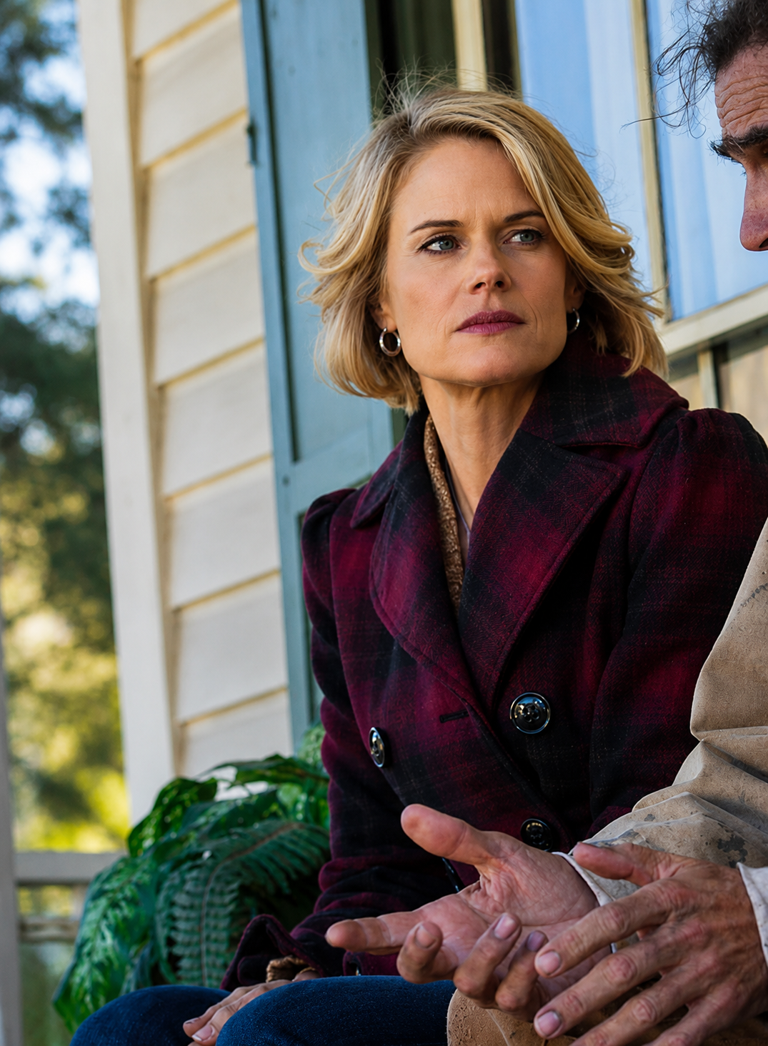 Hollywood Jackets Ava Crowder Justified S06 Wool Peacoat