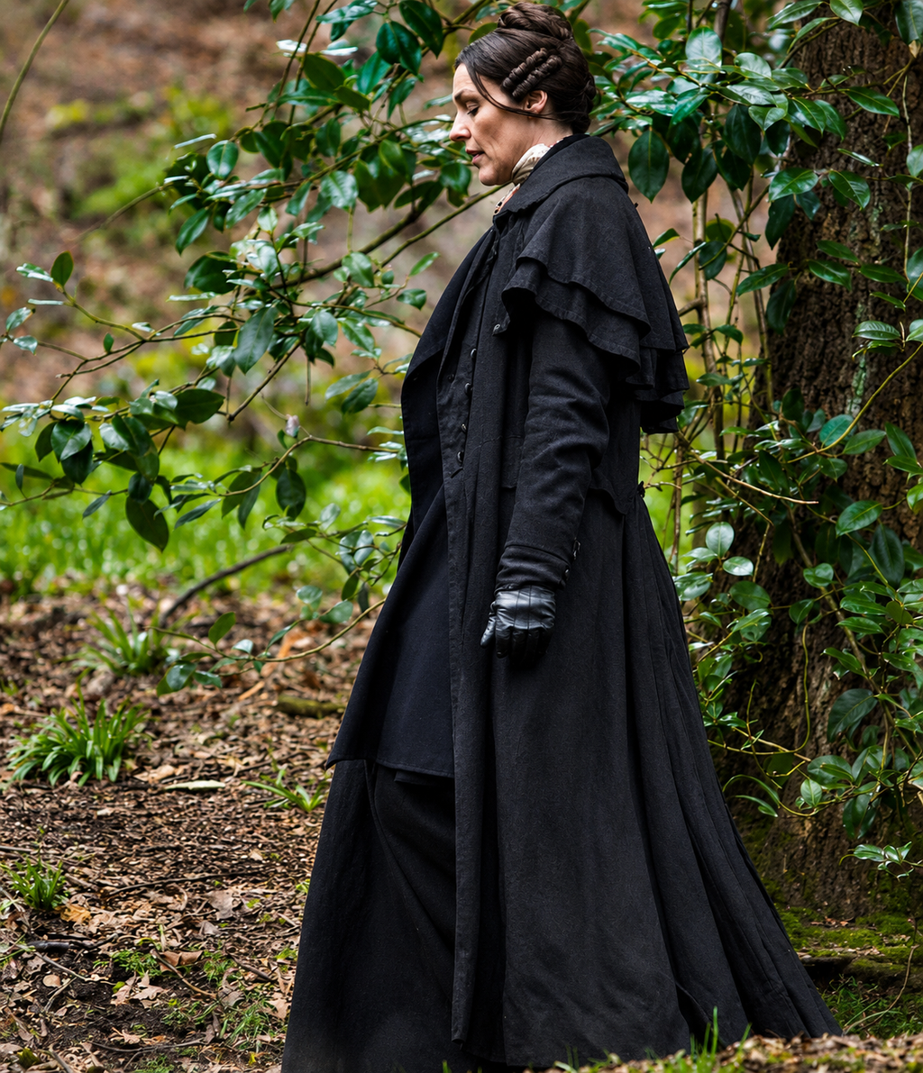 Hollywood Jackets Anne Lister Gentleman Jack Black Coat