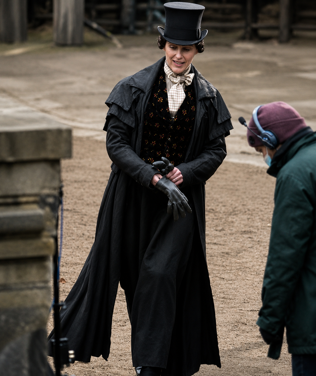 Hollywood Jackets Anne Lister Gentleman Jack Black Coat