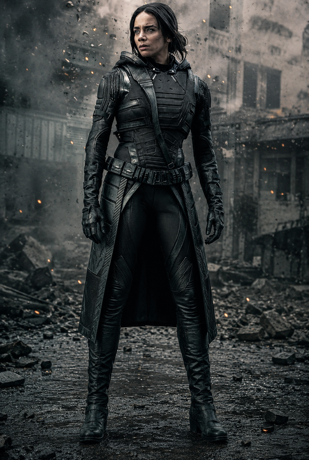 Hollywood Jackets Hannah John-Kamen Thunderbolts (2025) Ava Starr Costume Coat