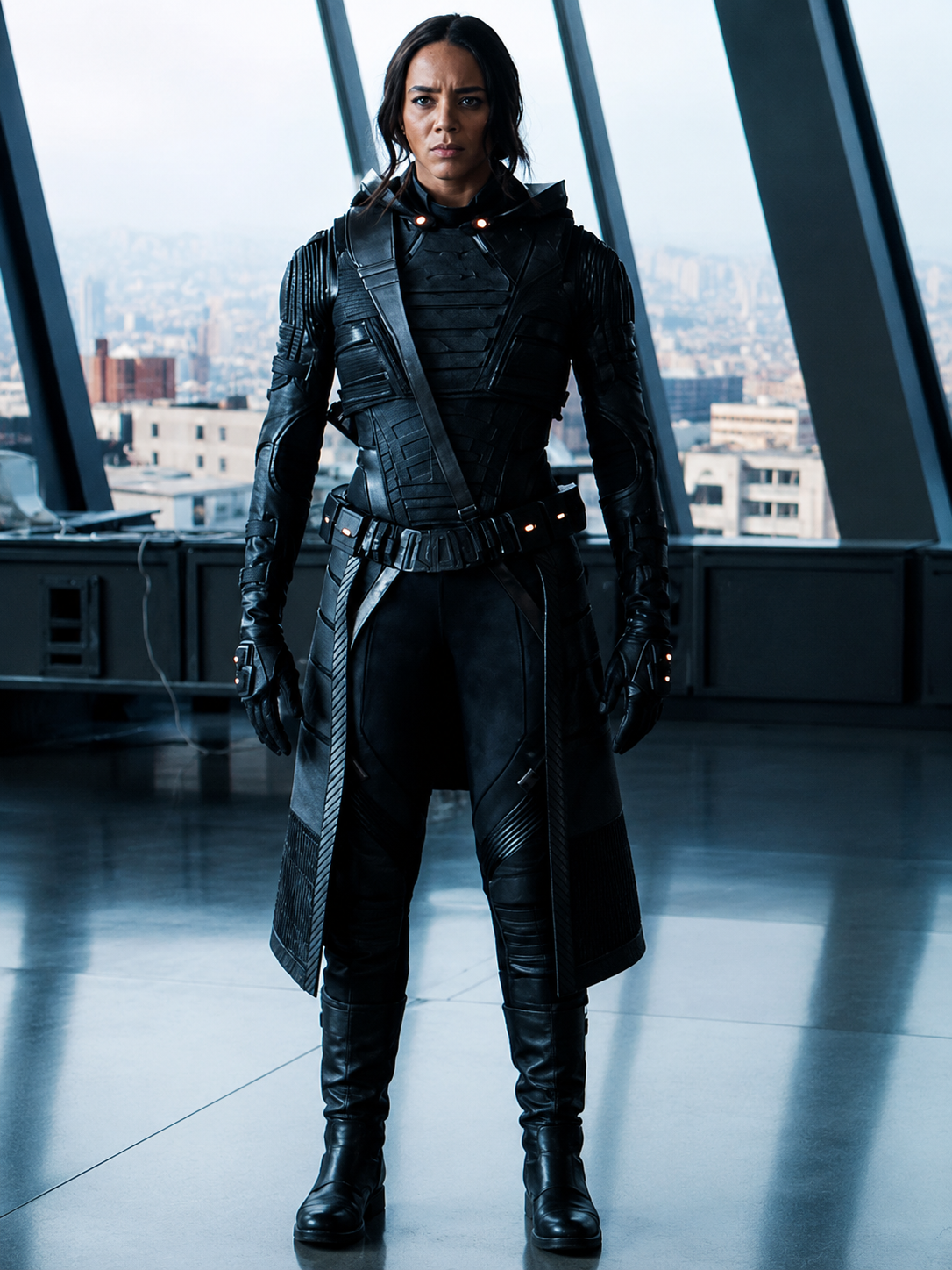 Hollywood Jackets Hannah John-Kamen Thunderbolts (2025) Ava Starr Costume Coat