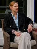 Hollywood Jacket The Beast in Me S01 Aggie Wiggs Black Cotton Coat