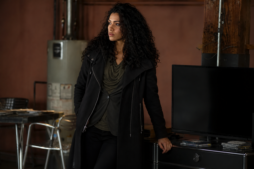 Hollywood Jacket Stella Kidd Chicago Fire Suede Coat