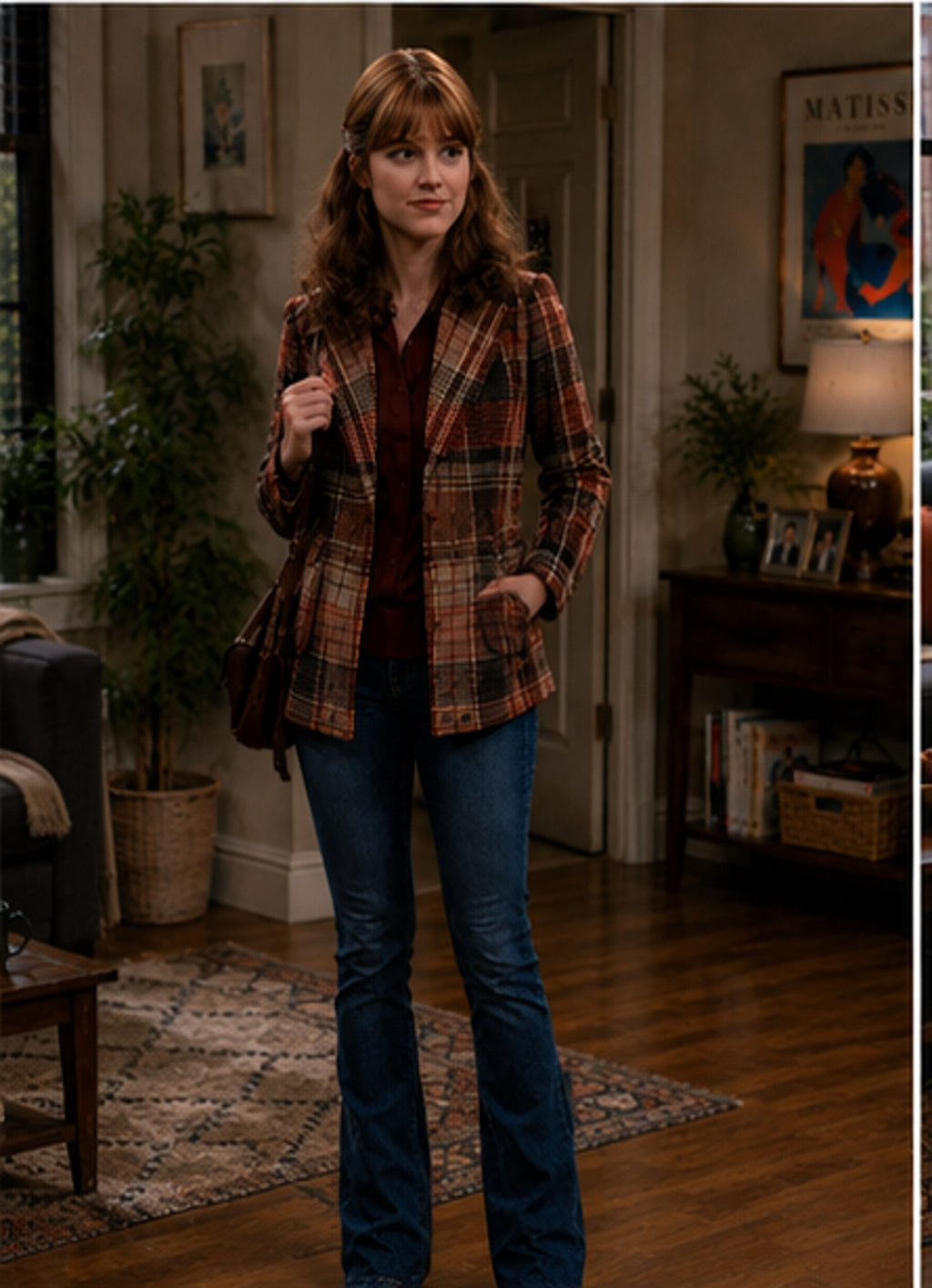Hollywood Jacket Mindy McConnell Mork and Mindy Wool Coat