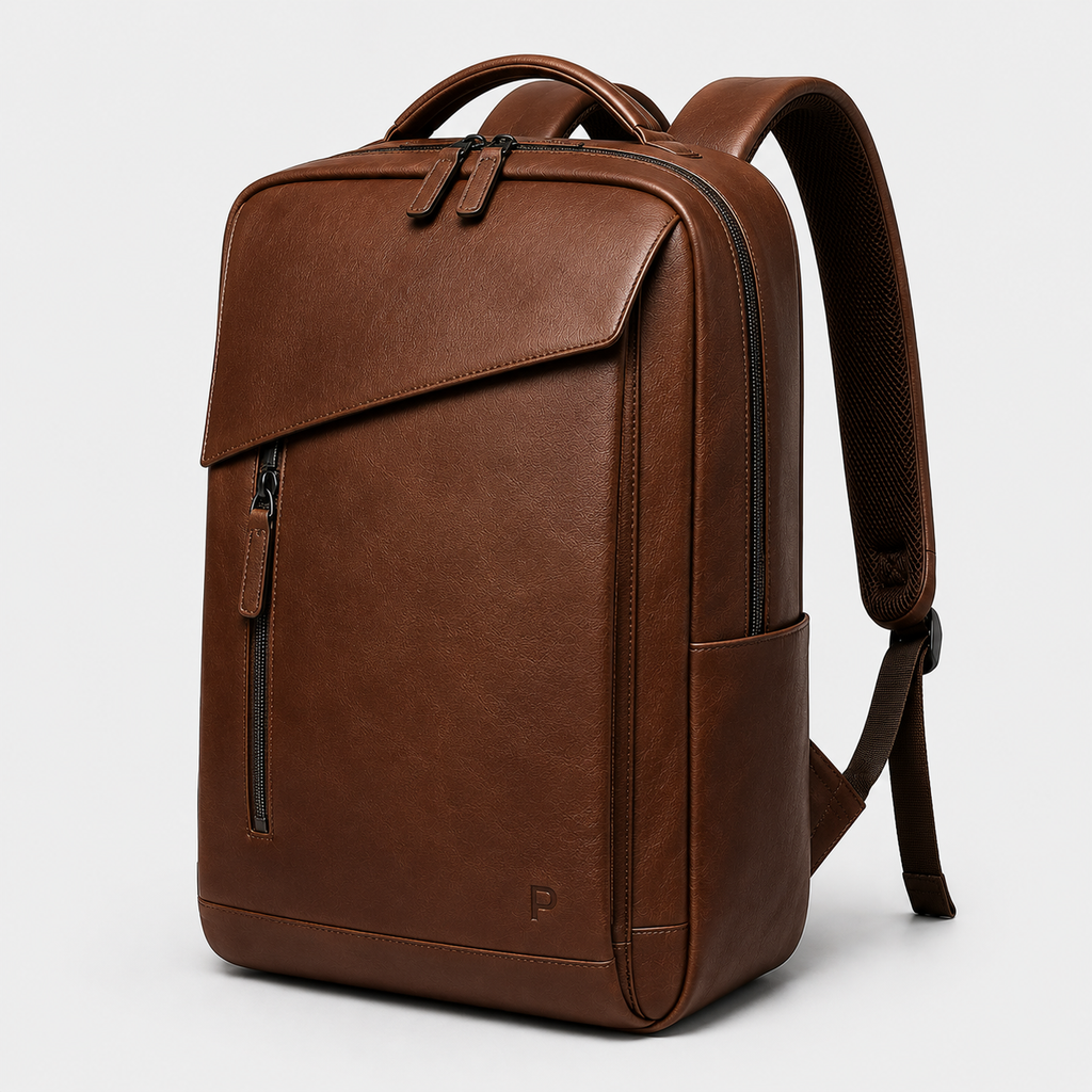 Hollywood Jacket Premium Leather Laptop Backpack | Business Travel Backpack