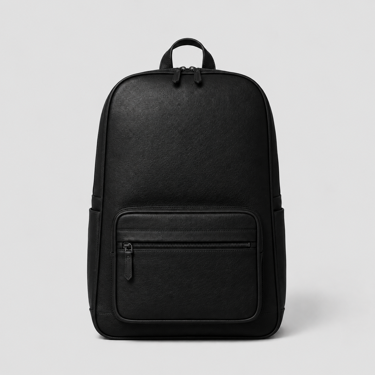 Hollywood Jacket Premium Black Leather Laptop Backpack | Luxury Business Travel Backpack