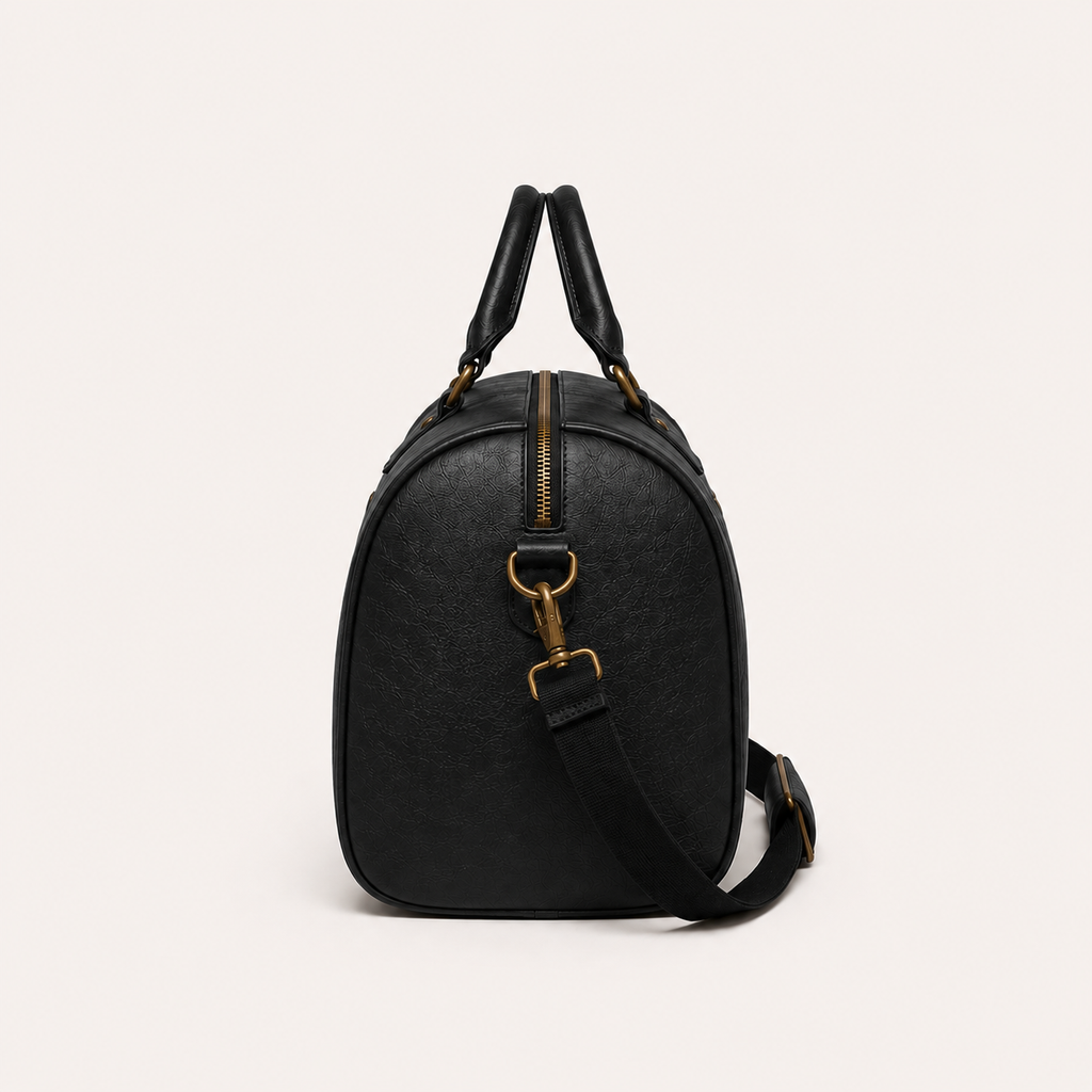Hollywood Jacket Leather Duffle Bag | Luxury Travel Weekender Bag
