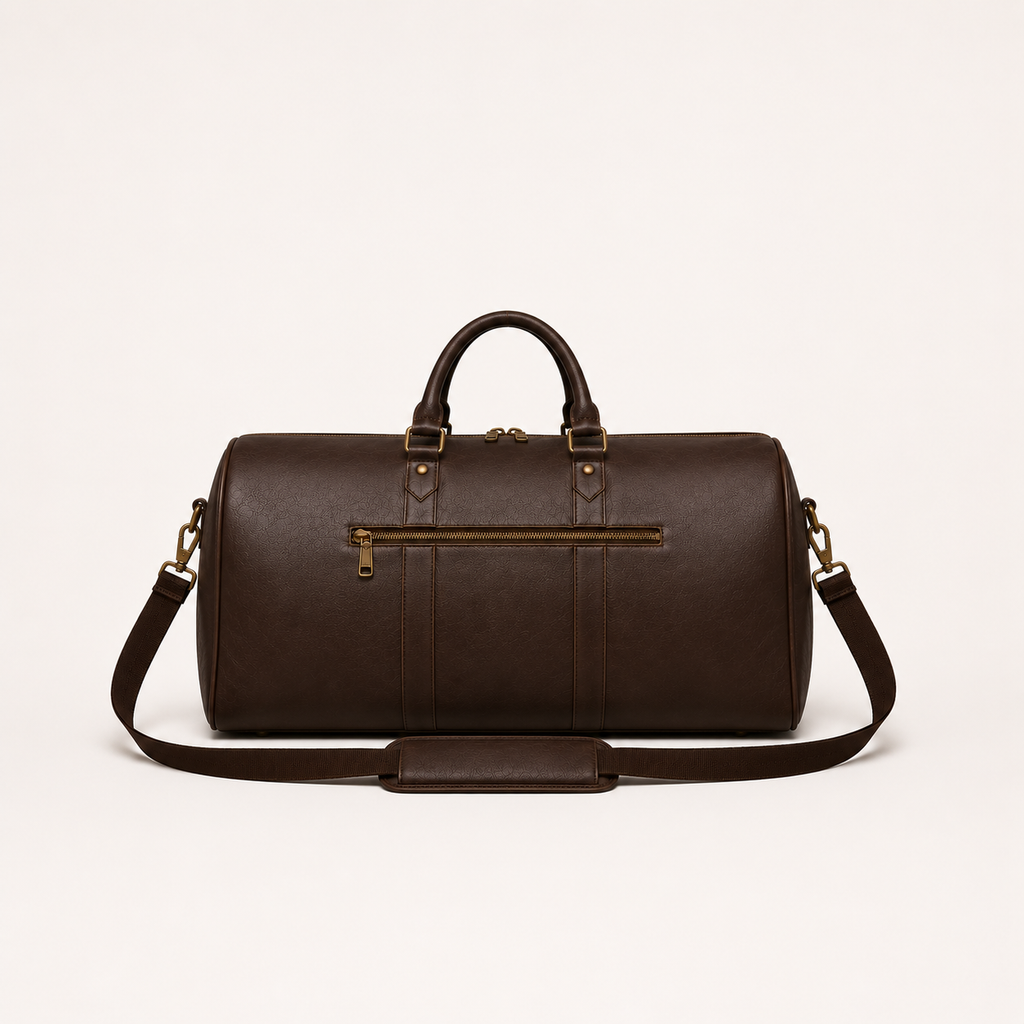 Hollywood Jacket Leather Duffle Bag | Luxury Travel Weekender Bag