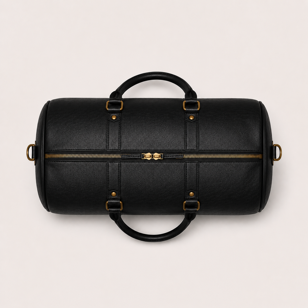 Hollywood Jacket Leather Duffle Bag | Luxury Travel Weekender Bag