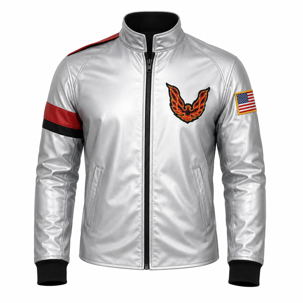Hollywood Jackets Burt Reynolds Sonny Hooper Firebird Silver Jacket