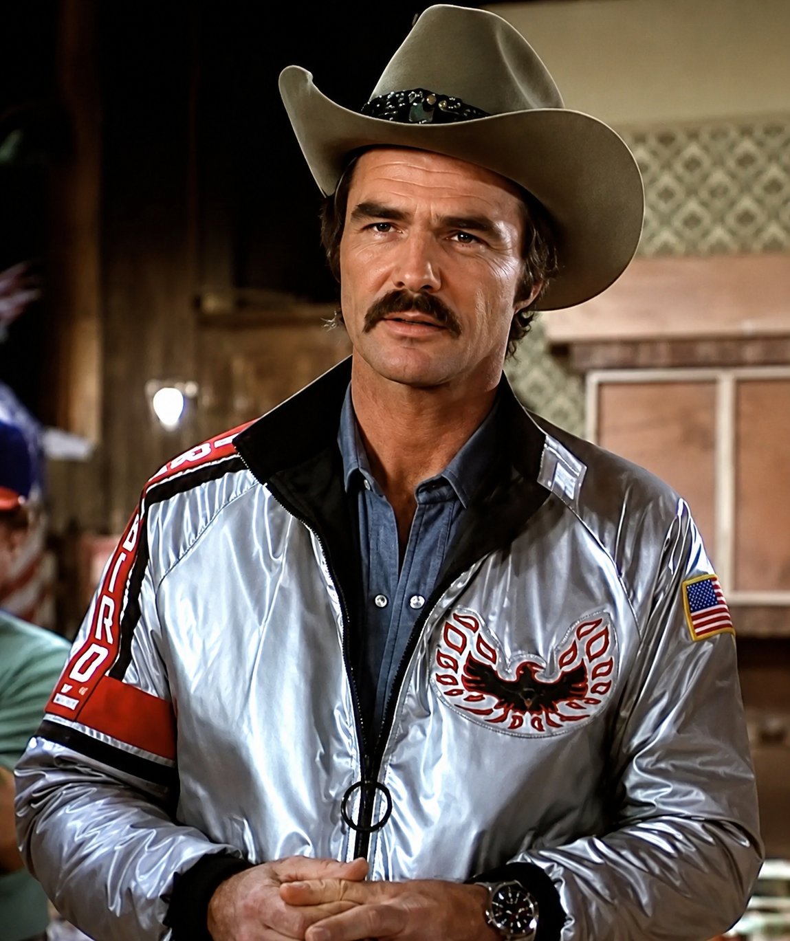 Hollywood Jackets Burt Reynolds Sonny Hooper Firebird Silver Jacket