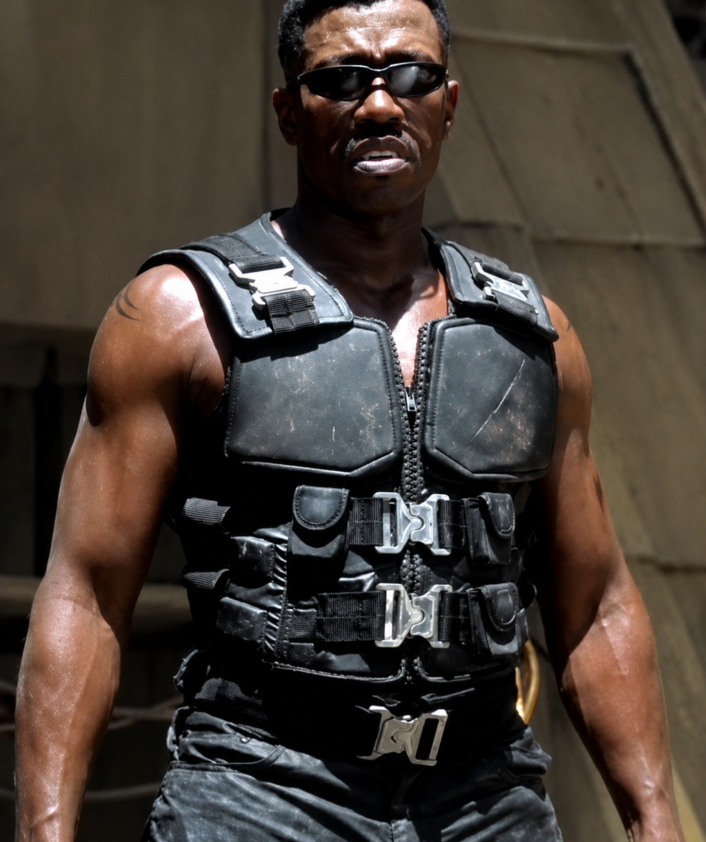 Hollywood Jackets Blade Wesley Snipes Leather Vest