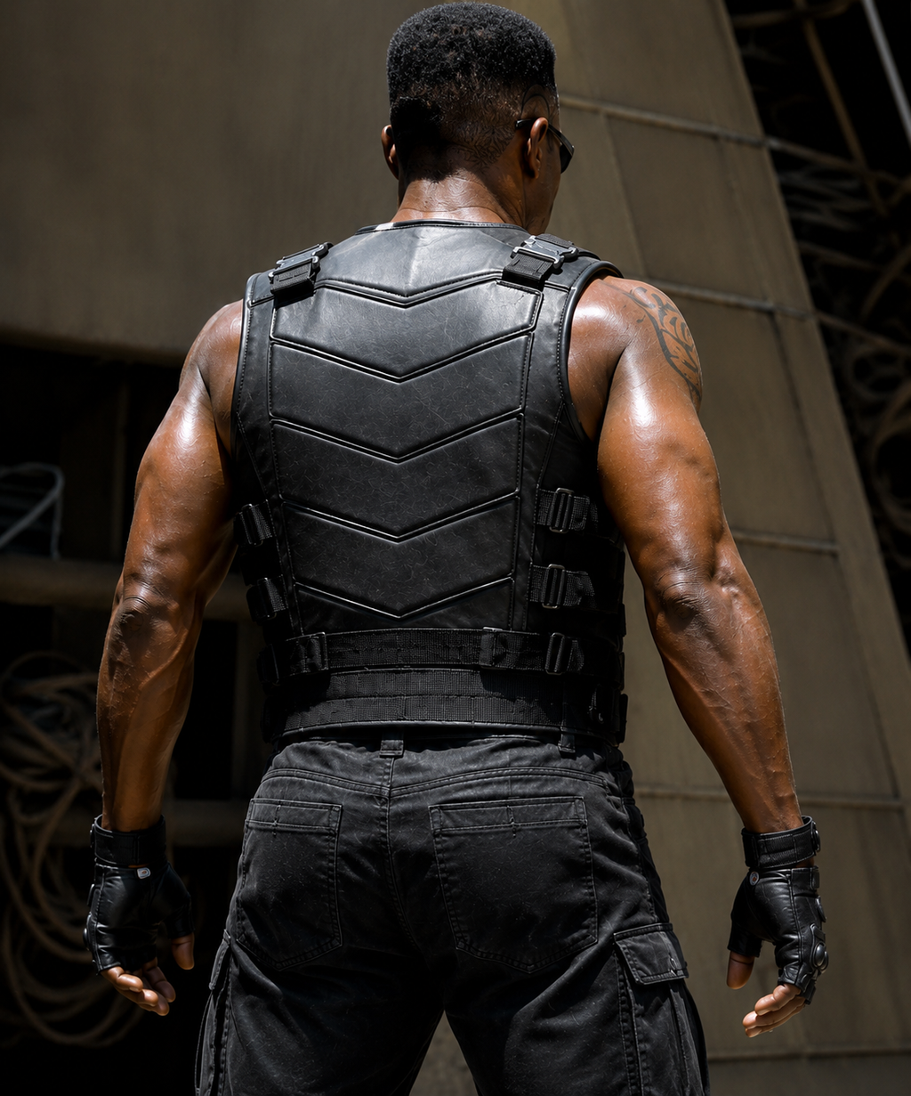 Hollywood Jackets Blade Wesley Snipes Leather Vest