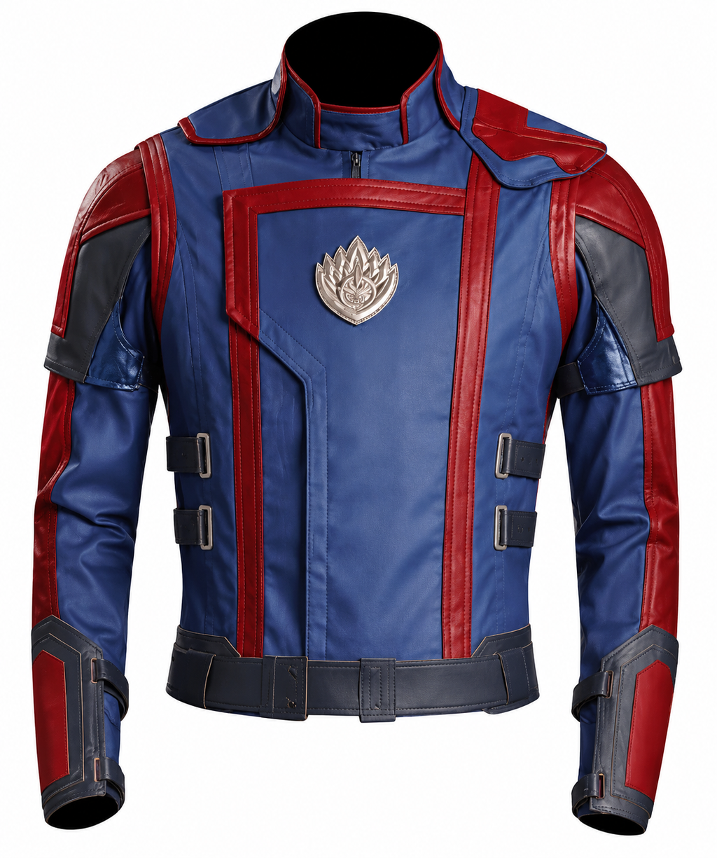 Hollywood Jackets Guardians of the Galaxy Vol. 3 Star-Lord Leather Jacket